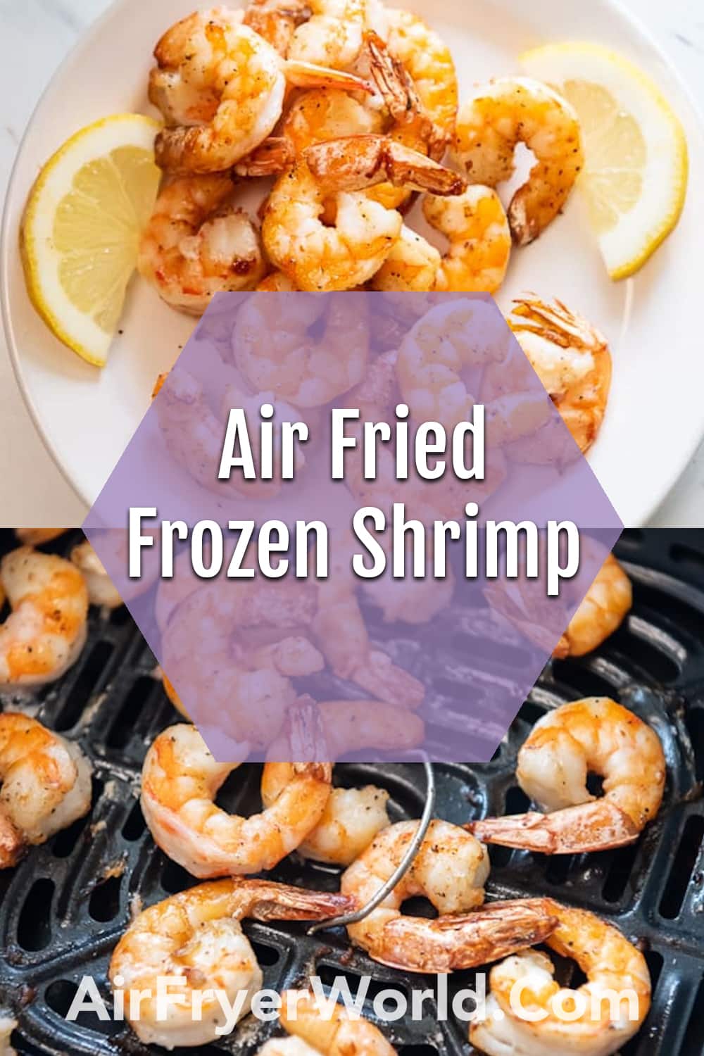 Air Fryer Frozen Shrimp from Freezer QUICK | Air Fryer World