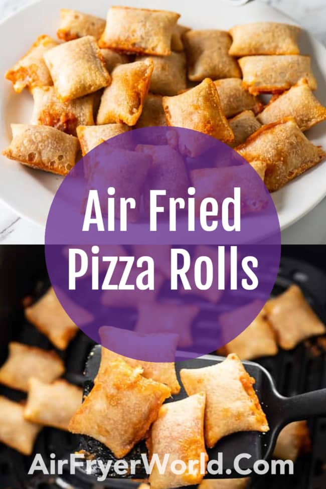 Air Fried Pizza Rolls from Frozen CRIPSY and EASY | Air Fryer World