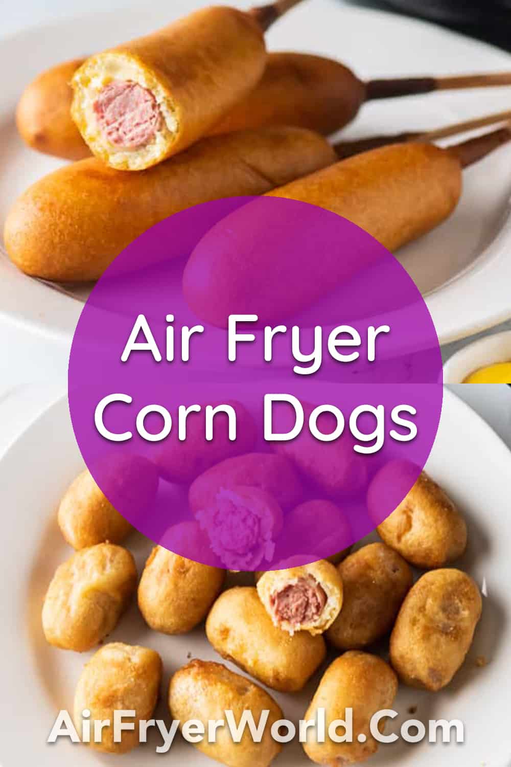 Air Fried Corn Dogs from Frozen is Easy in 10 min | Air Fryer World