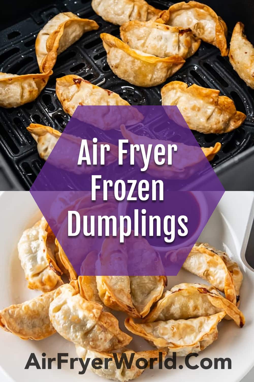AIR FRYER Frozen Dumplings, Potstickers, Gyoza-How To Cook