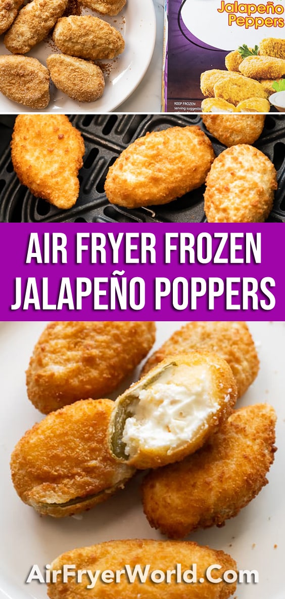 Air Fryer Frozen Jalapeno Poppers Appetizers Recipe | AirFryerWorld.com