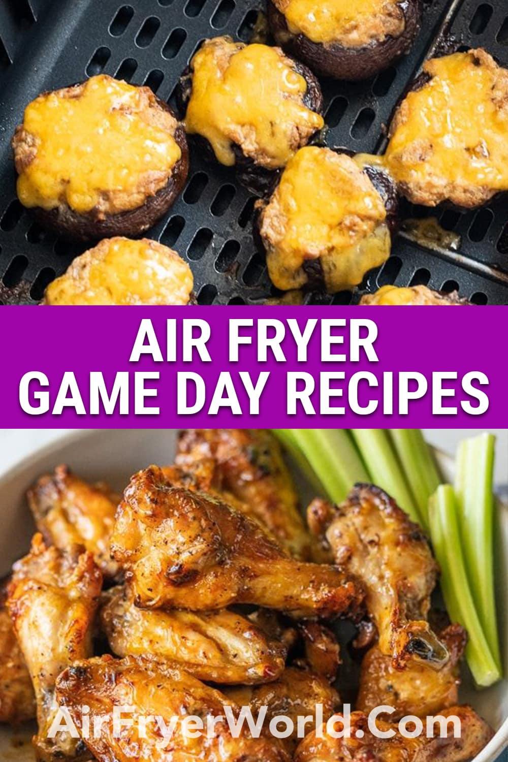 Air Fryer Game Day Recipes | EASY APPETIZERS| Air Fryer World