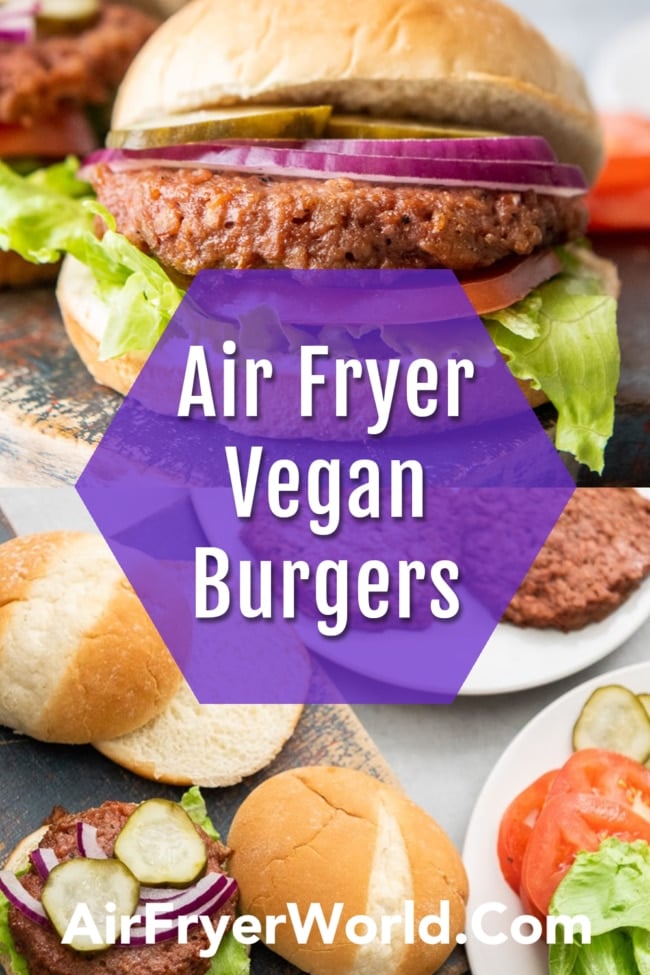 Air Fryer Beyond Burgers collage