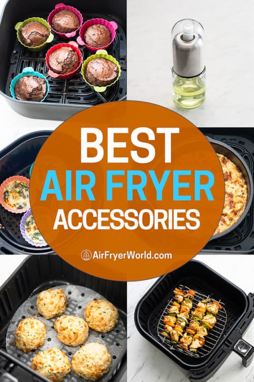 Air Fryer Accessories 6 Inch Cake Barrel Pizza Pan Fit For All 3.2qt - 5.8  Qt Standard Deep Fryers