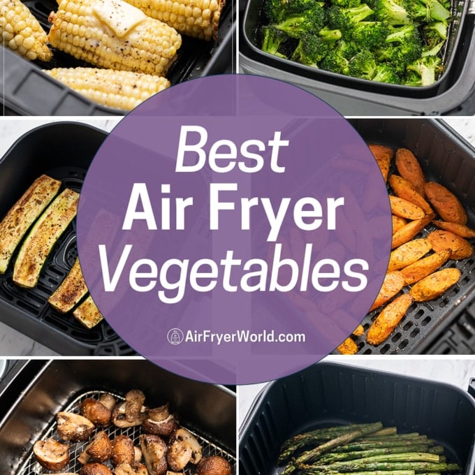 Best Vegetable Recipes in the Air Fryer | Healthy Recipes | Air Fryer World