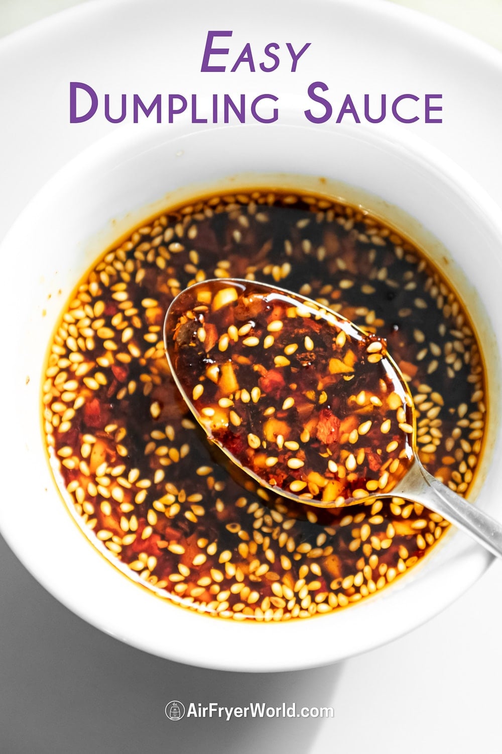 Easy Dumpling Sauce Recipe for Potstickers Wontons Air Fryer