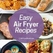 Easy Air Fryer Recipes that's Air Fried Healthy Recipes | AirFryerWorld.com