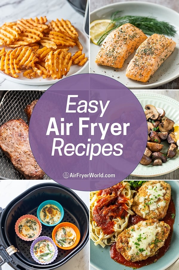 Air fryer recipes and tips