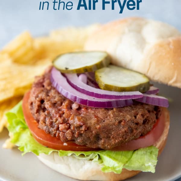Air Fryer Frozen Beyond Burgers 15 min VEGAN Air Fryer World