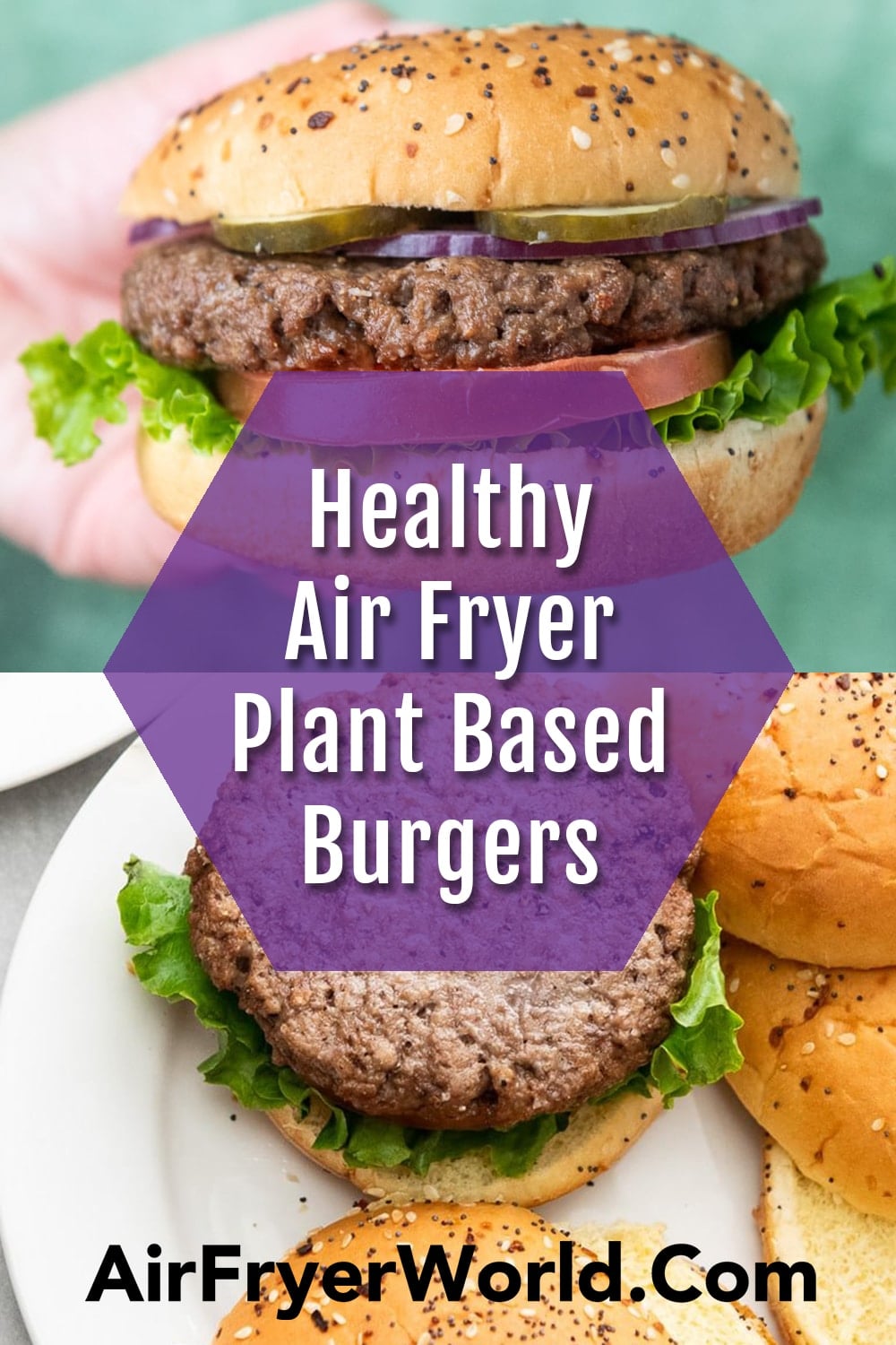 Air Fryer Impossible Burgers Recipe EASY in 15 minutes Air Fryer World