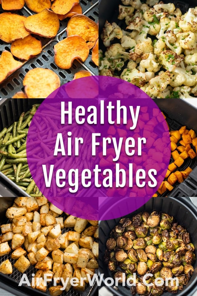 Best Air Fryer Vegetables Collage