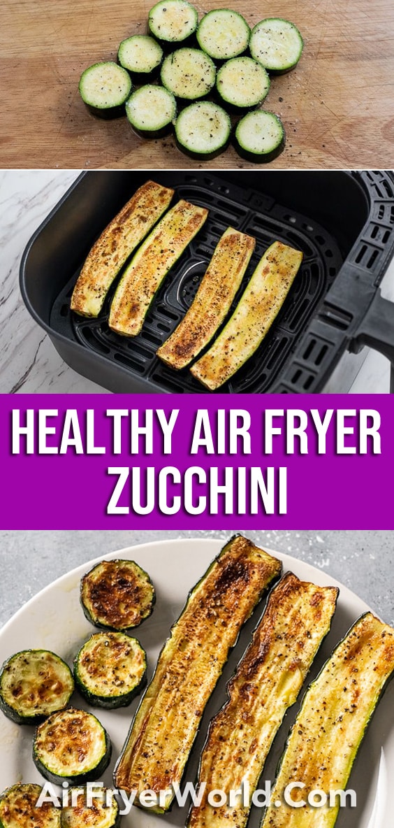 How to Cook Air Fried Zucchini Recipe in Air Fryer | AirFryerWorld.com