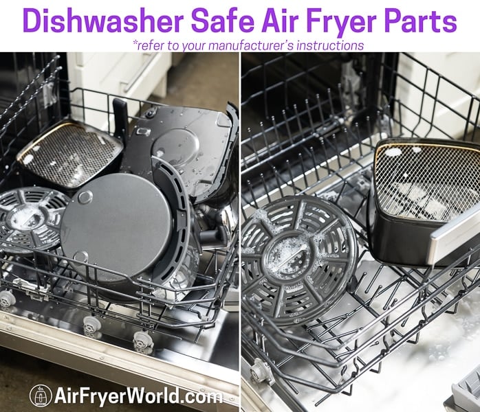 How to clean an air fryer tray? Barkeepers friend did nothing at