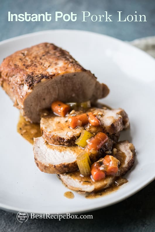 Instant Pot Pork Roast Recipe or Pork Tenderloin Recipe | @bestrecipebox