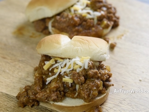 Sloppy joe sandwich
