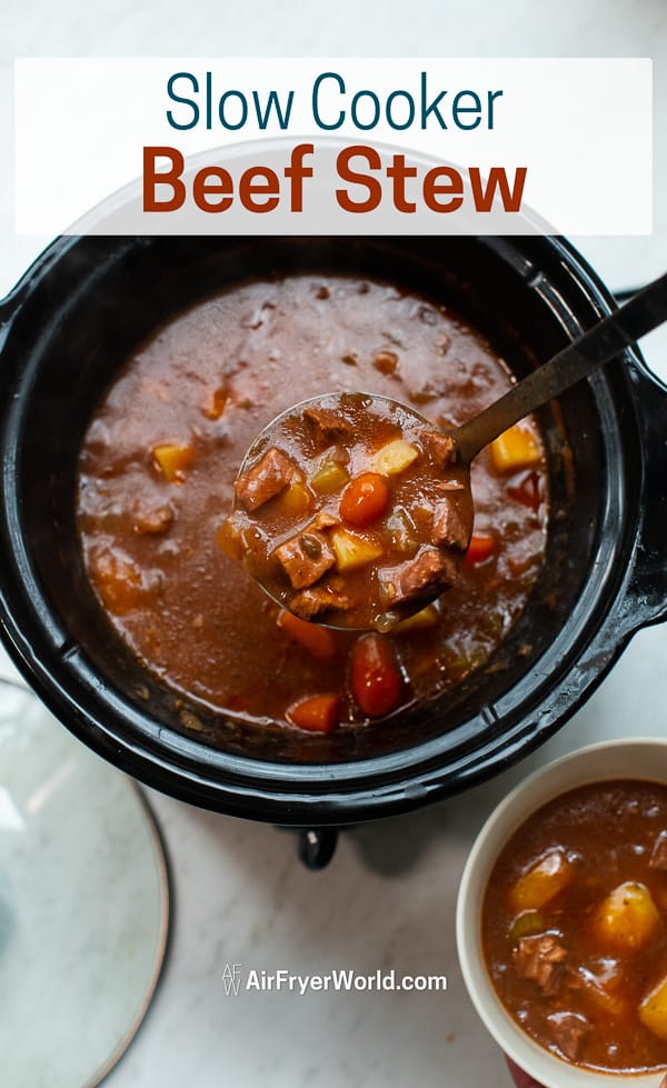 Slow Cooker Beef Stew | AirFryerWorld.com