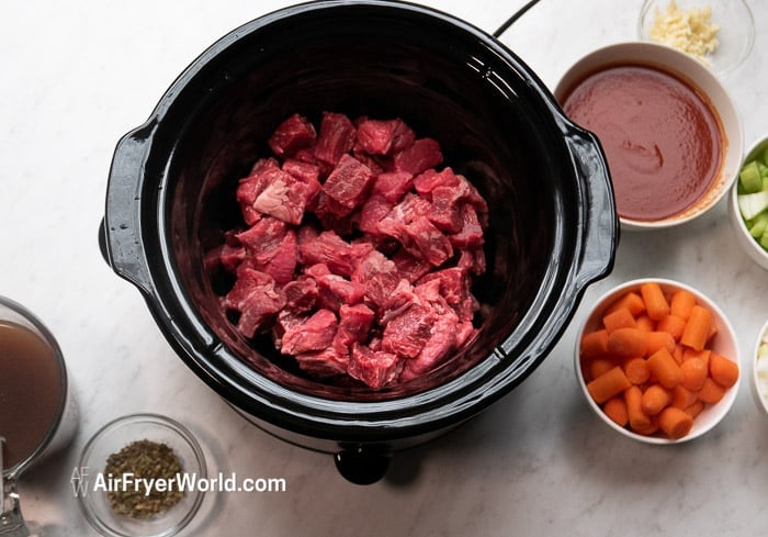 Recipe Slow Cooker Beef Stew | AirFryerWorld.com