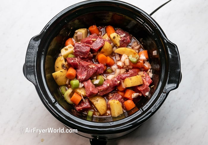 Recipe Slow Cooker Beef Stew | AirFryerWorld.com