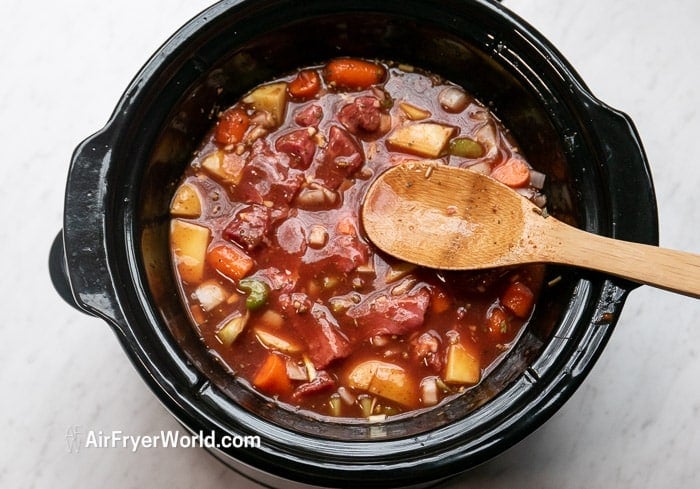 Recipe Slow Cooker Beef Stew | AirFryerWorld.com