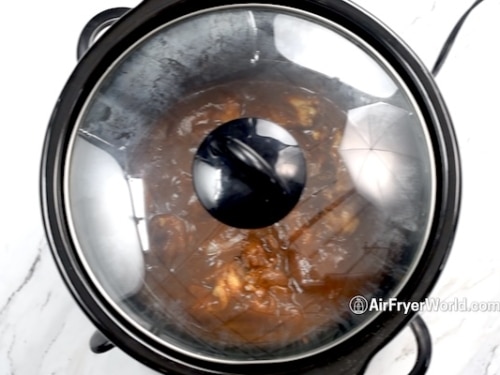 Cooking chicken in slow cooker