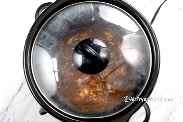 Cooking chicken in slow cooker