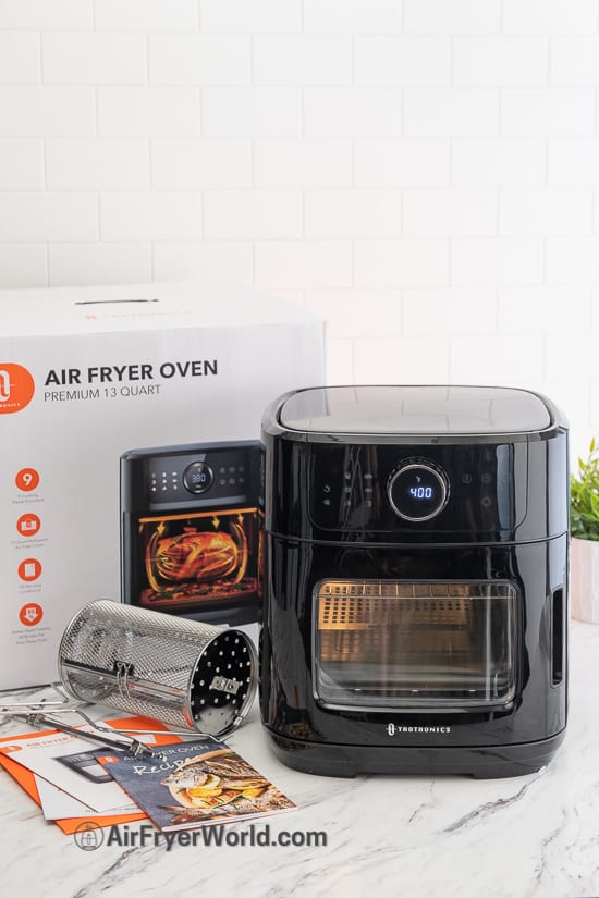  Air Fryer 13 Quart Air fryer Oven with Rotisserie