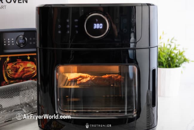 9 in 1 Air Fryer Oven with Dehydrate, 1700W Electric Toaster Oven