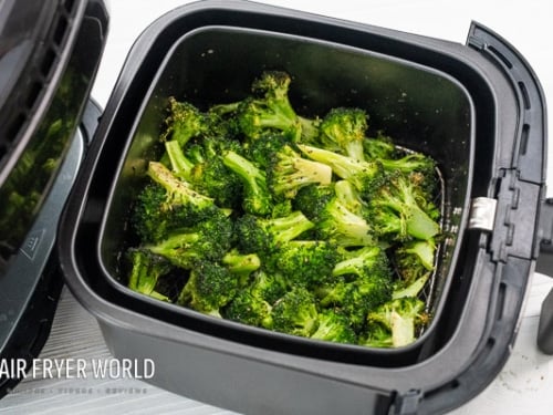 halfway cooked broccoli