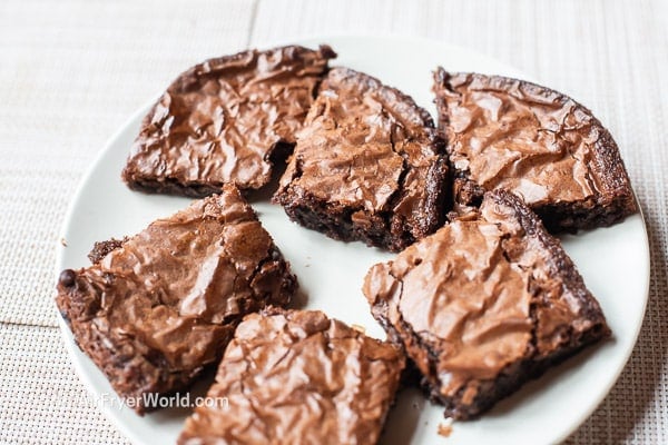 cut brownies