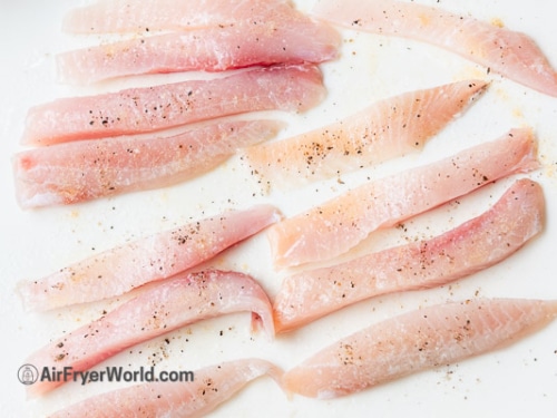 seasoned fish sticks