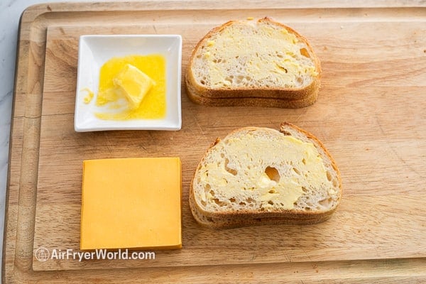 buttered bread