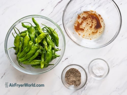 peppers with marinade