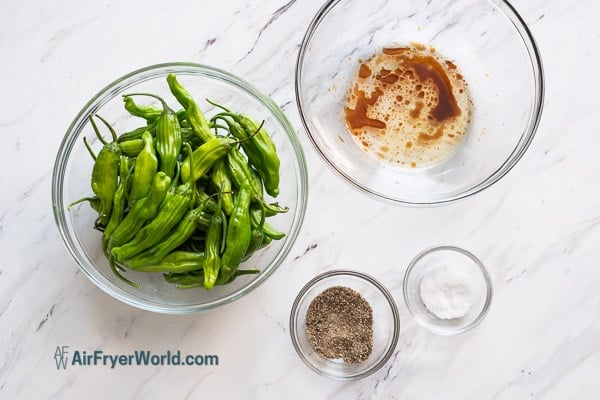 peppers with marinade