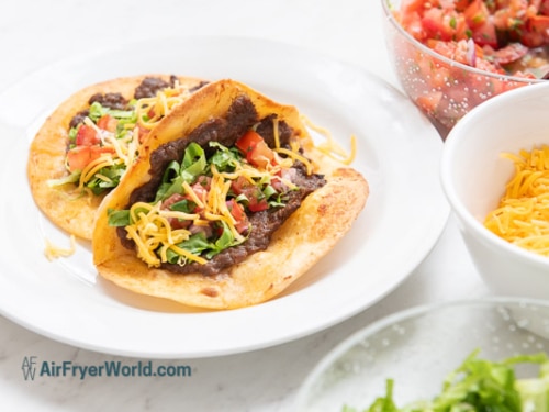 tacos on plate