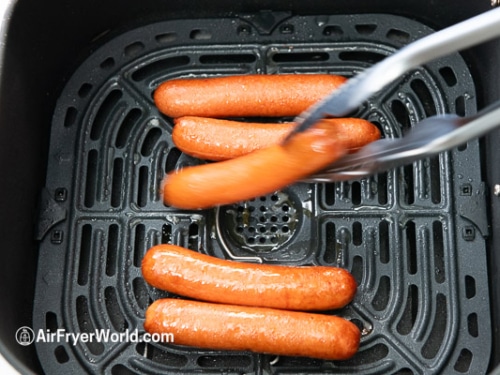 turning wieners
