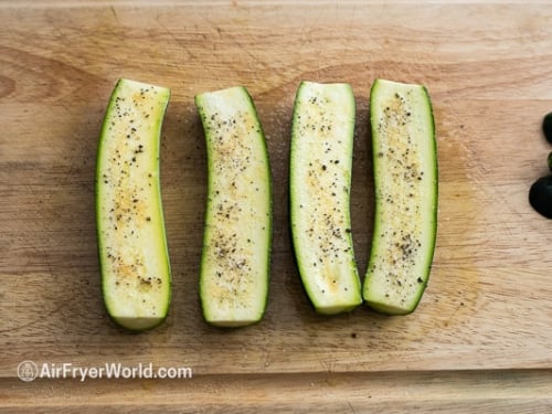 zucchini slices