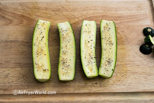 zucchini slices