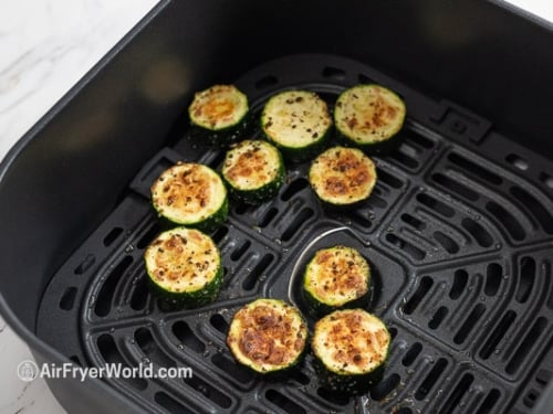 zucchini coins in air fryer