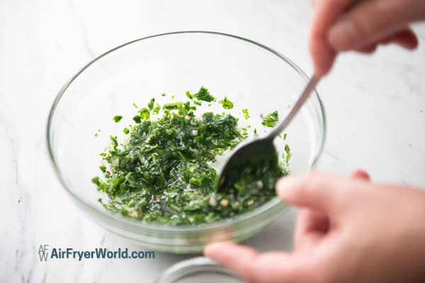 stirring sauce