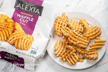 Air fry hotsell waffle fries