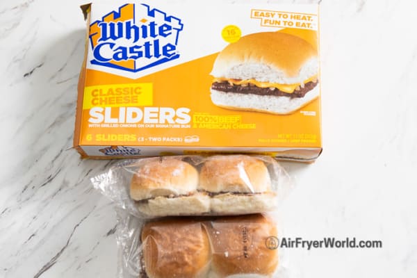 Air Fryer White Castle Sliders 8 min Re-heat Frozen | Air Fryer Worl
