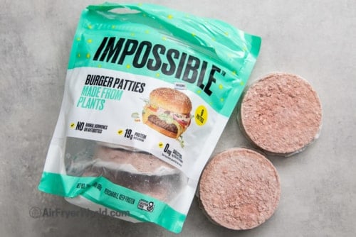 frozen impossible burger patties