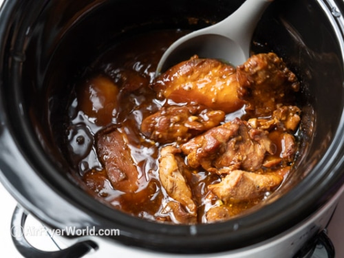 cooked chicken