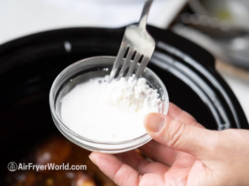 cornstarch slurry